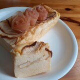 チーズケーキ風！リンゴとヨーグルトのケーキ！